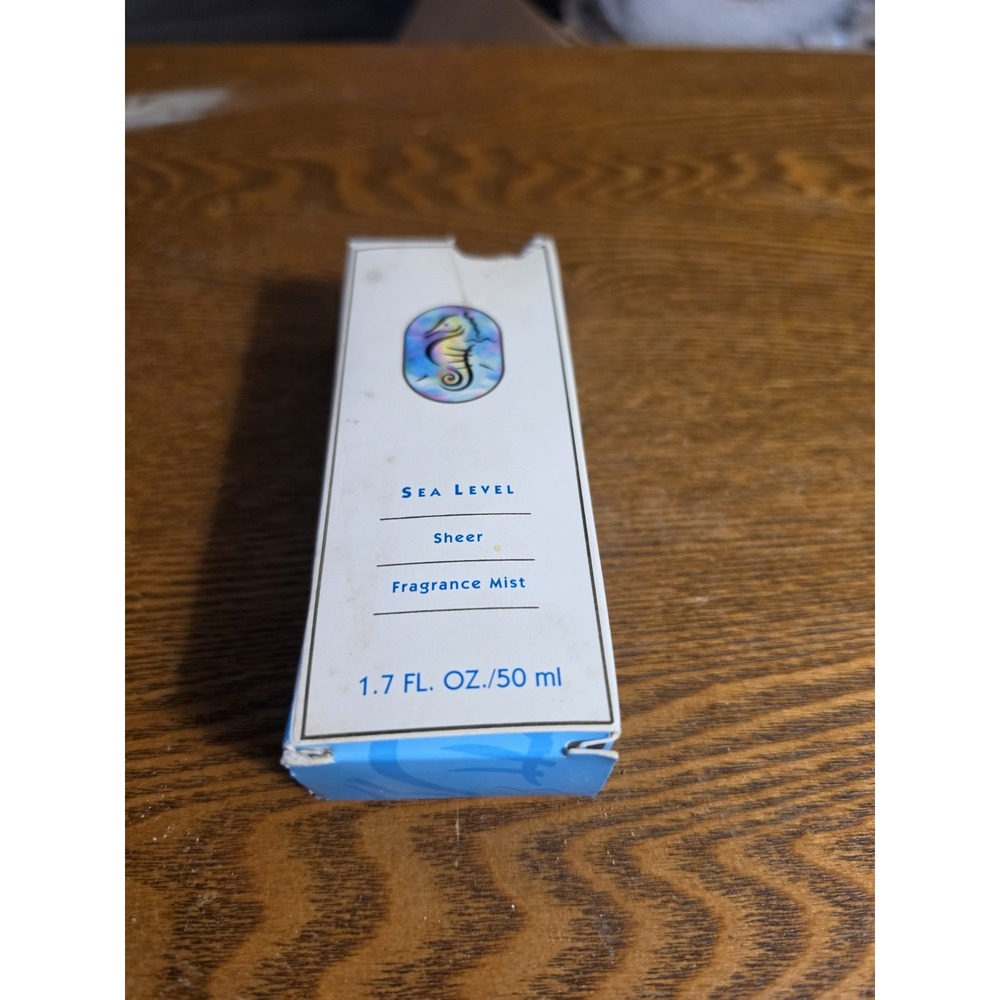 Nos Vtg MARY KAY Sea Level Sheer Fragrance Mist Spray Full Size 1.7 OZ NOS #2923